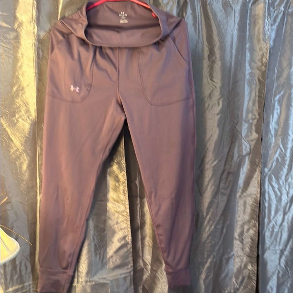 Under Armour Purple Track Pants